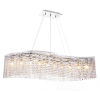Détail du lustre cristal