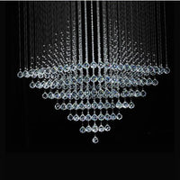 Lustre Diamant Cristal Argenté design