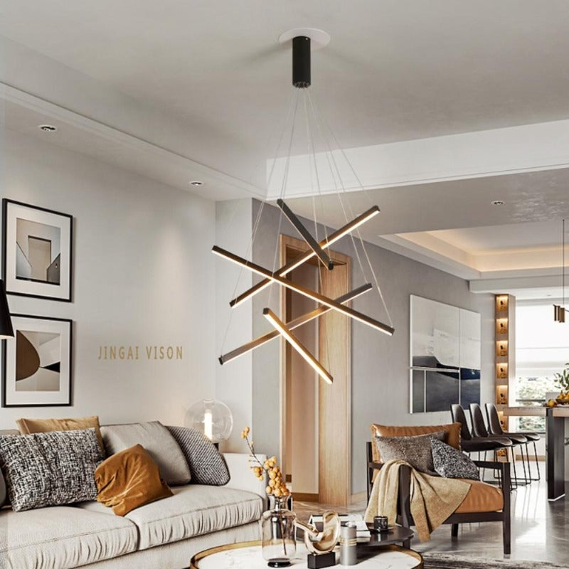 SCALIA – Suspension Luminaire Escalier Moderne