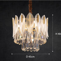SUSO – Suspension en Cristal Élégante et Raffinée Lumio™