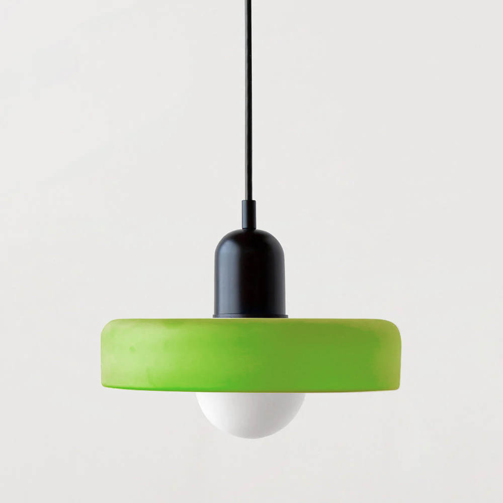 MELLAN – Lampe Suspendue en Verre Coloré au Design Artistique