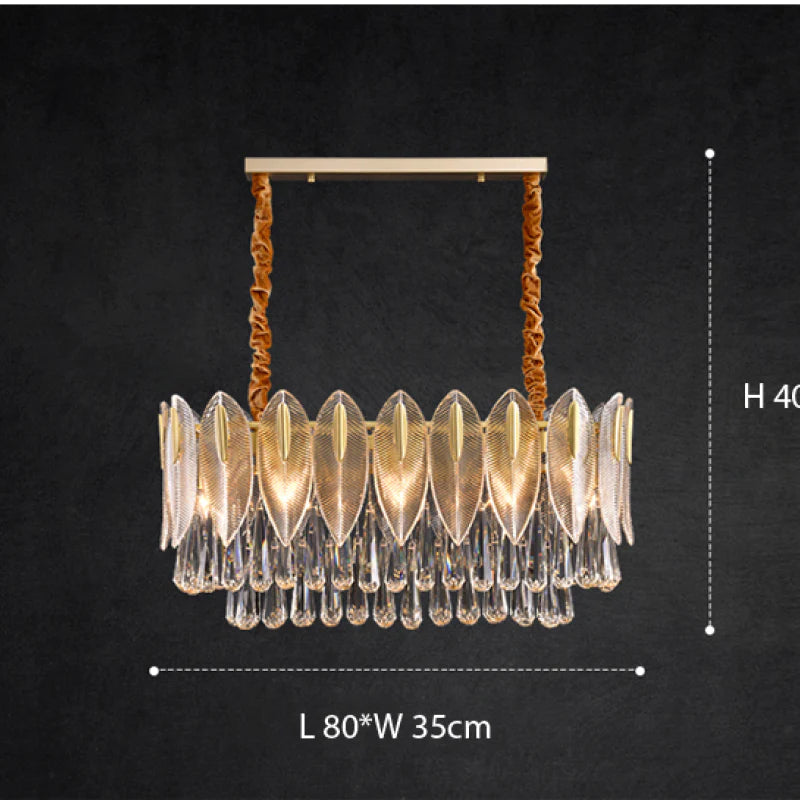 SUSO – Suspension en Cristal Élégante et Raffinée Lumio™