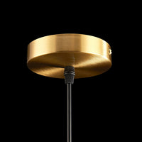 Suspension Carrée Verre Craquelé - Lumio