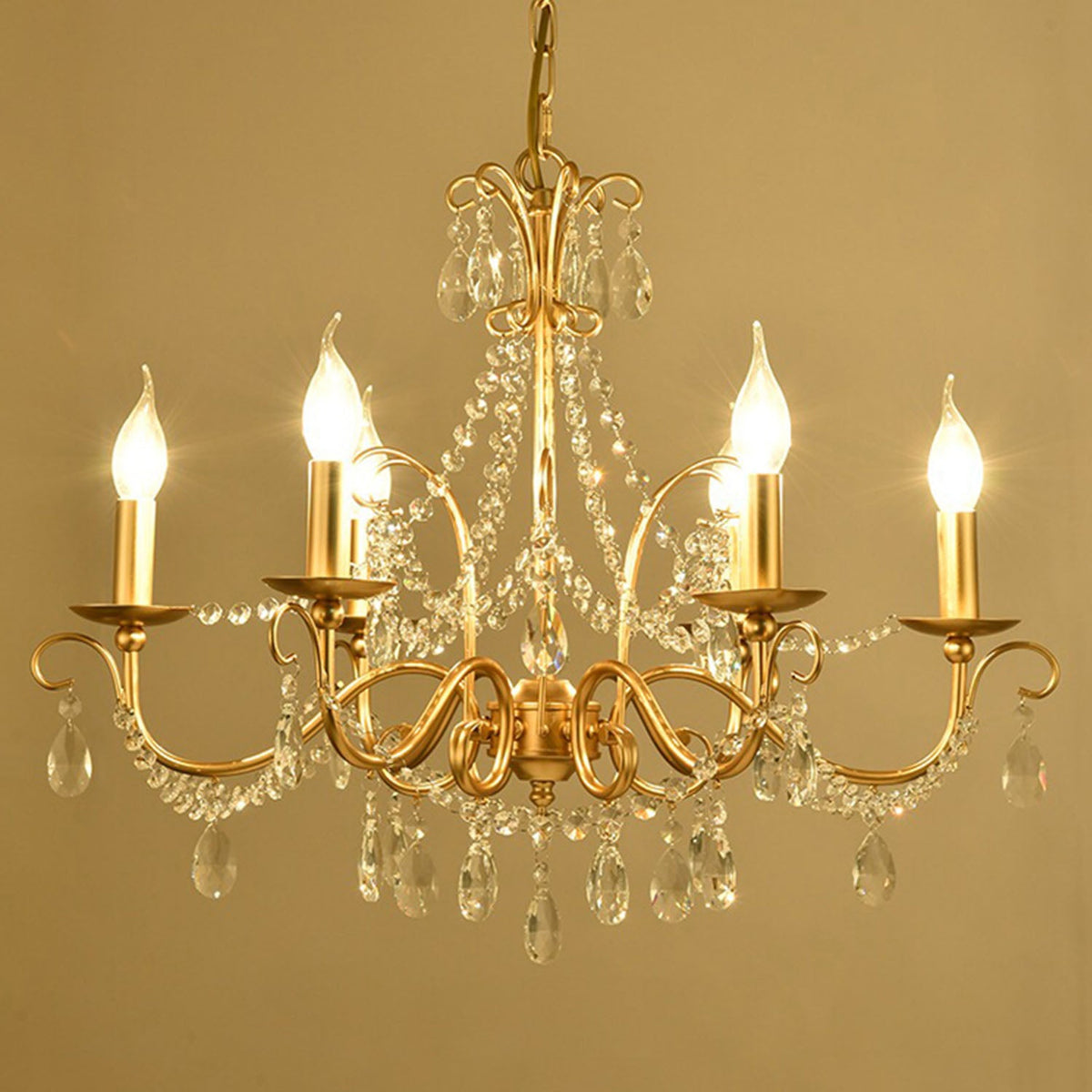 Lustre Cristal Salle à Manger design