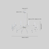 VANTA - Lustre moderne en métal – LED G9 inclus Lumio™