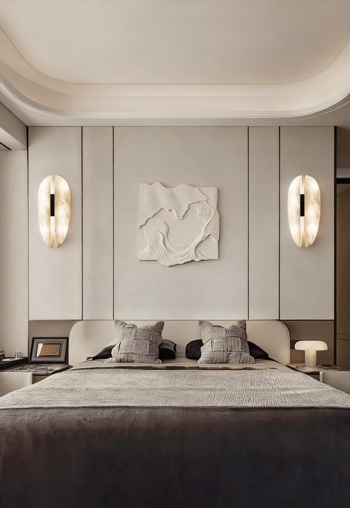Applique Murale LED Albâtre 36 ou 52 cm