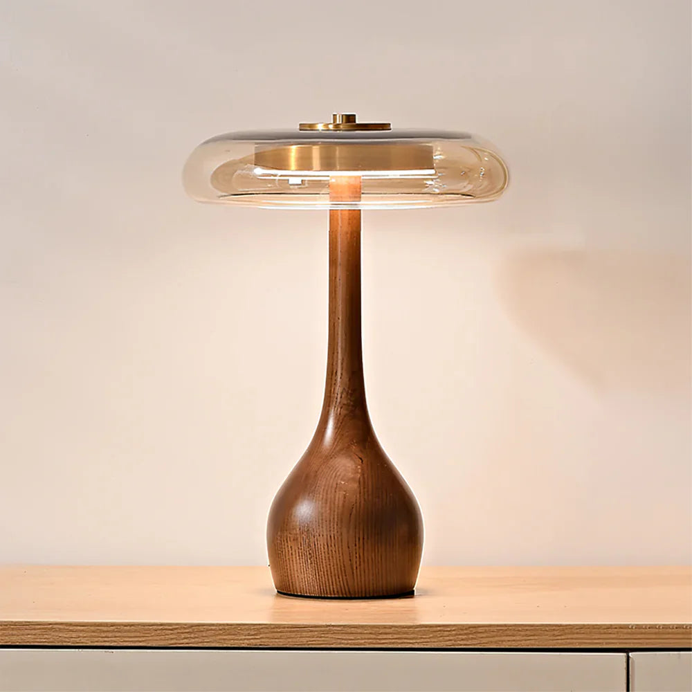 Lampe de Chevet Bois Naturel