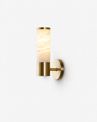 Applique Murale Double Tube en Laiton