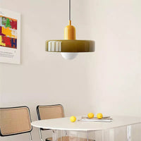 MELLAN – Lampe Suspendue en Verre Coloré au Design Artistique