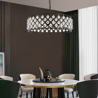 Détail du lustre cristal