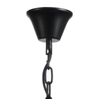 Lustre Rond Cristal Noir noir