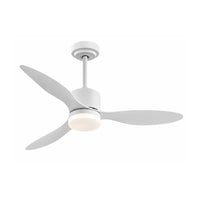Plafonnier Ventilateur Silencieux Design Épuré LED vu de face
