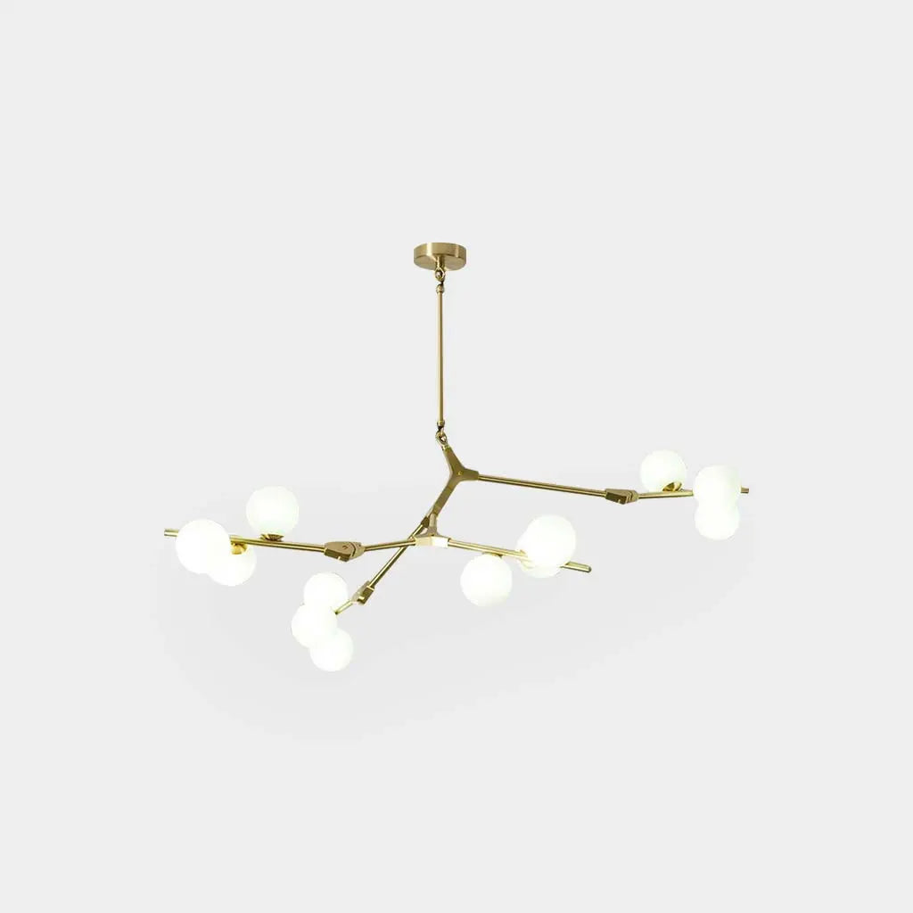 Lustre Nordique Élégant à Branches et Boules en Verre Lumio™