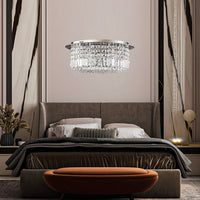 Détail du lustre cristal