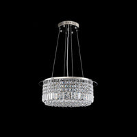 Lustre Rond Cristal Salle à Manger Tambour design