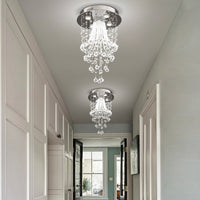 Détail du lustre cristal