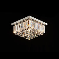 Détail du lustre cristal