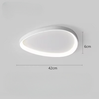 Plafonnier LED Scandinave | Design Épuré et Moderne Lumio™