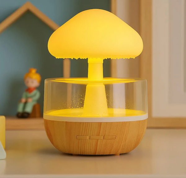 Veilleuse Humidificateur Enfant | Lumière Douce & Air Purifié