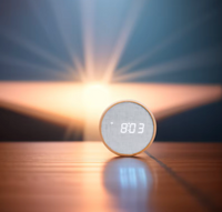 LumiWave | Réveil en Bois numérique