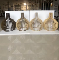NOLA - Suspension Bois Scandinave – Luminaire Design Naturel et Moderne Lumio™