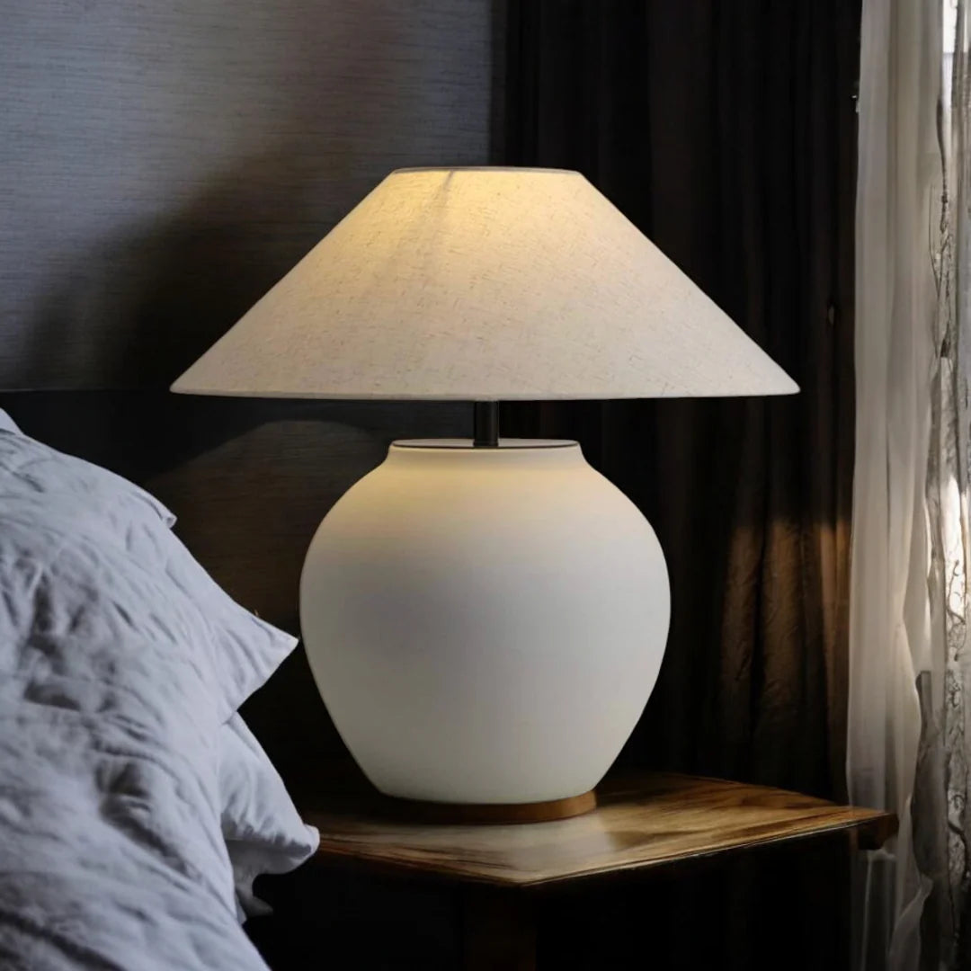 Lampe de Chevet Céramique Vintage