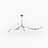 Lustre Nordique Élégant à Branches et Boules en Verre Lumio™