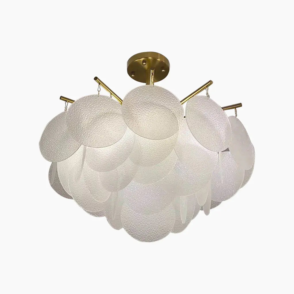 Lustre Scandinave Élégant Nimbus Rond en Verre Lumio™