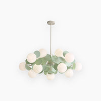 Chandelier Modern Artistic Opal Colorful Branch VAXLAMP