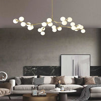 Lustre Nordique Élégant à Branches et Boules en Verre Lumio™
