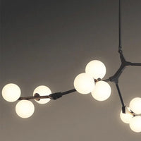 Lustre Nordique Élégant à Branches et Boules en Verre Lumio™