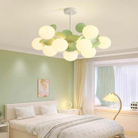 Chandelier Modern Artistic Opal Colorful Branch VAXLAMP