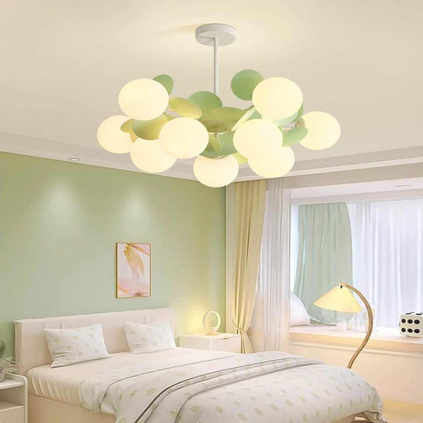 Chandelier Modern Artistic Opal Colorful Branch VAXLAMP
