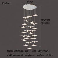 Suspension LED Oiseau Design Moderne Lumio