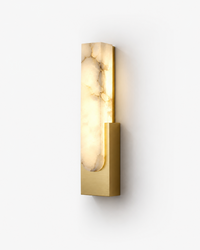 Applique Murale LED Albâtre et Cuivre