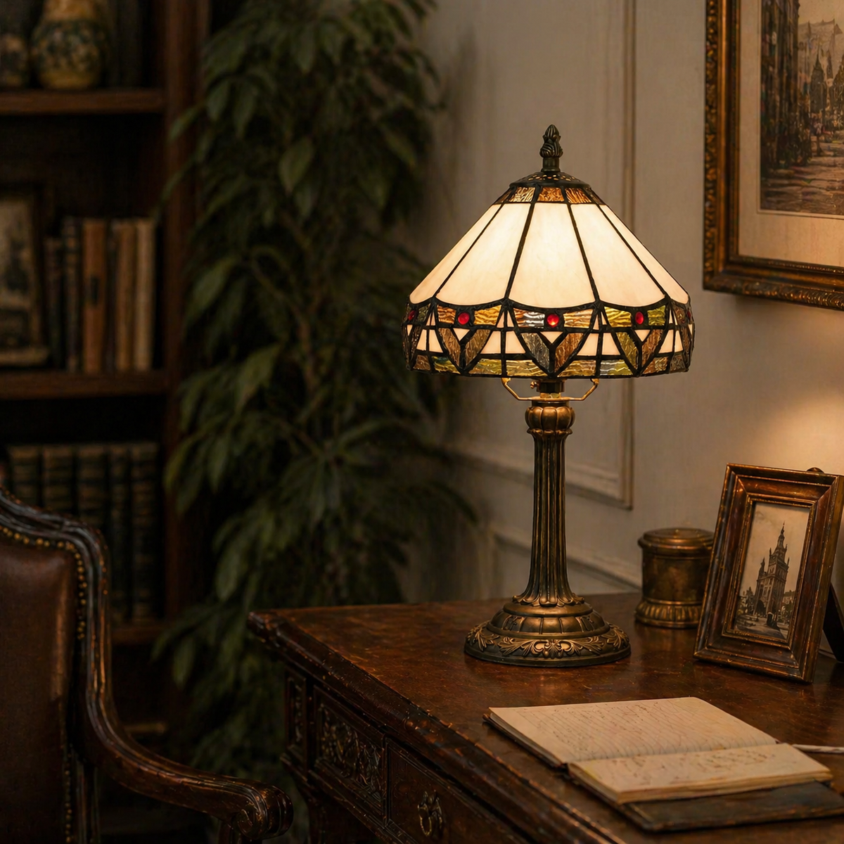 Lampe de Chevet Tiffany Classique