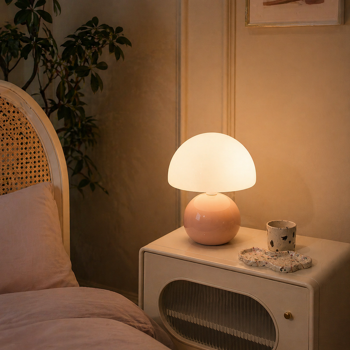 Lampe de Chevet Champignon Design