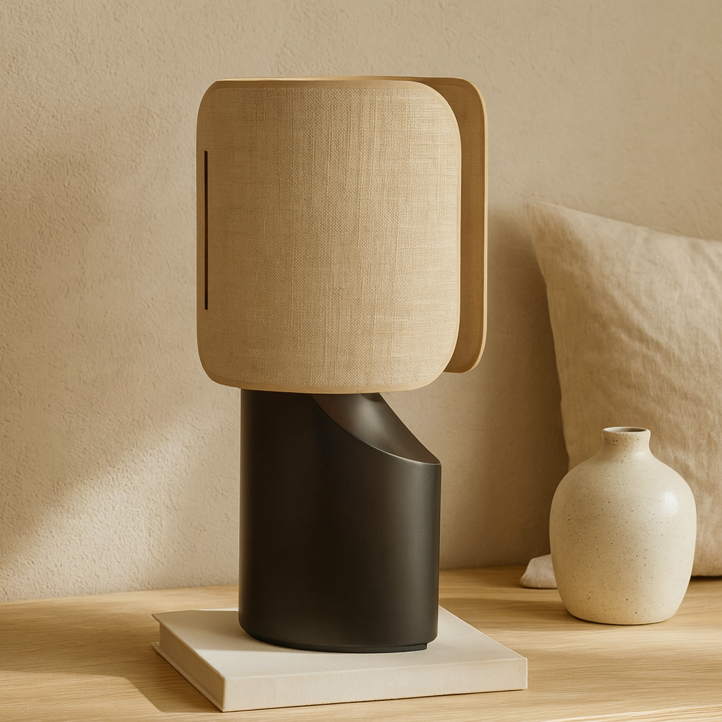 Lampe de Chevet Abat-Jour Tissu
