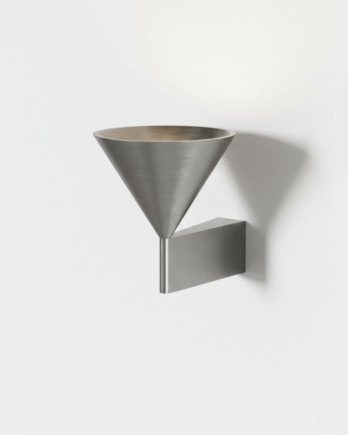 Applique Murale Aluminium Brossé LED