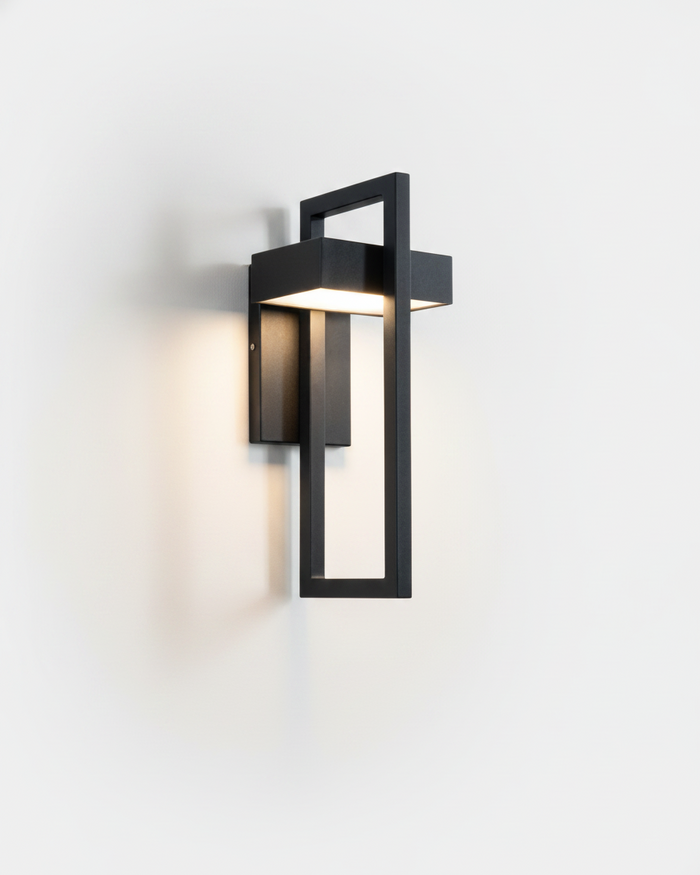 Applique Murale Extérieure Lanterne Acier IP65