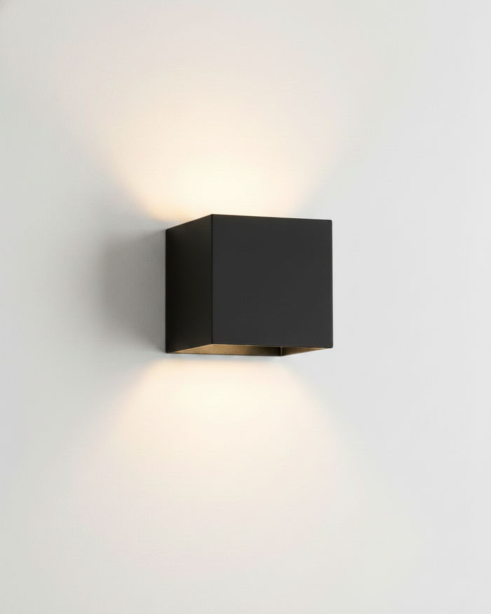 Applique Murale Extérieure Cube LED Orientable
