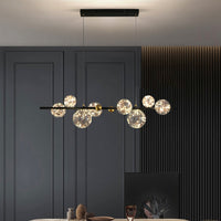 ORBITAL – Lustre Globe Étincelant pour Déco Moderne Lumio™