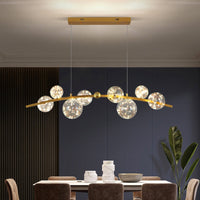ORBITAL – Lustre Globe Étincelant pour Déco Moderne Lumio™