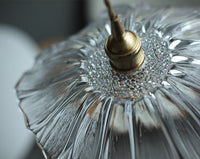 FLURIA -  Suspension Rétro Japonaise en Verre et Métal