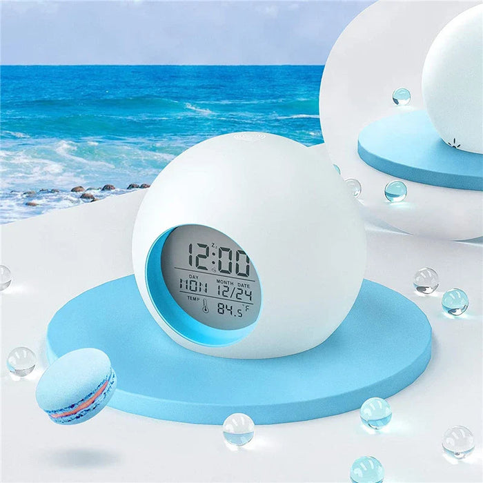LUMOKID - Réveil Lumineux Enfant avec Couleurs Arc-En-Ciel Lumio™