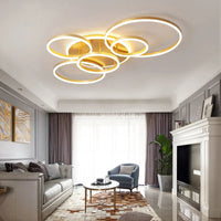 Plafonnier LED Salon ou Chambre ANNA MONICA
