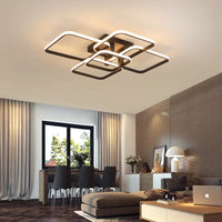 QUADRALUX - Plafonnier LED Carré Moderne avec Télécommande Lumio™