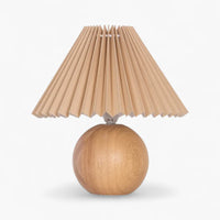 Lampe de Chevet Abat-Jour Plissé