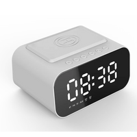 NEVIA - Réveil Bluetooth Multifonction avec Charge Sans Fil