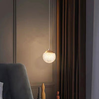 SPIRA - Lustre Moderne Bulle Doré en Acrylique Lumio™